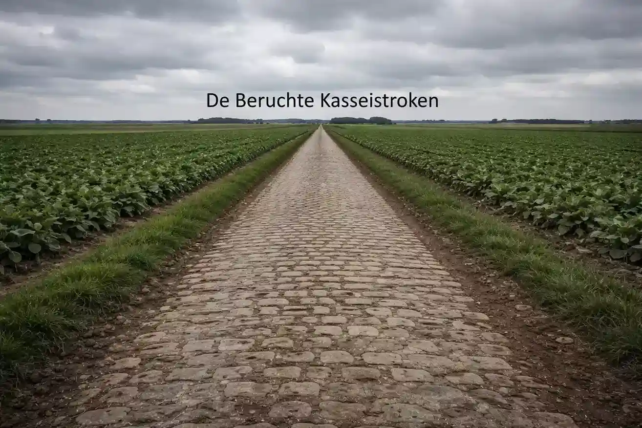 Beruchte kasseistroken door Noord-Franse velden