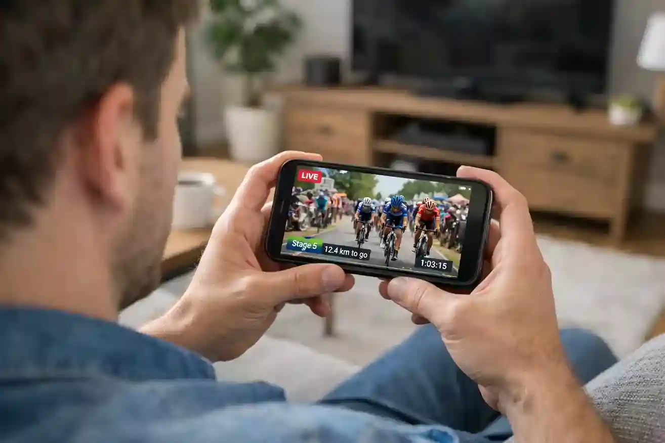 Live sportweddenschappen op wielrennen via smartphone