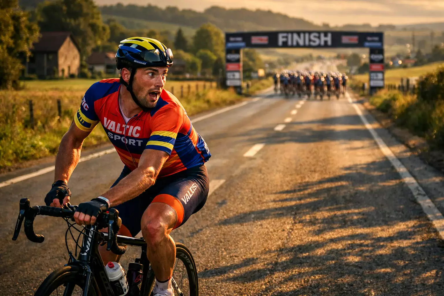 Outsider wielrenner alleen op kop voor verrassende overwinning